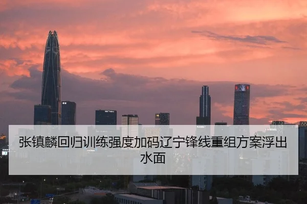 张镇麟回归训练强度加码辽宁锋线重组方案浮出水面